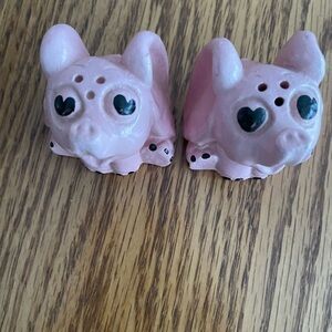 Pink Elephant Ceramic Salt and Pepper Shaker No Stopper